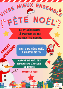 Marché de Noël de VME le mercredi 17/12 /2025 à partir de 16h